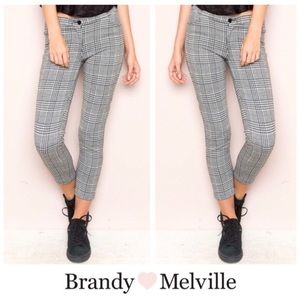 Brandy Melville houndstooth pants